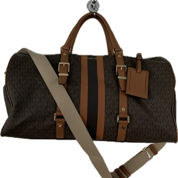 MICHAEL Kors Bedford Extra Large Travel Weekender. NWOT - Picture 1 of 17